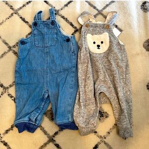 overalls baby gap 3-6 months lot bundle